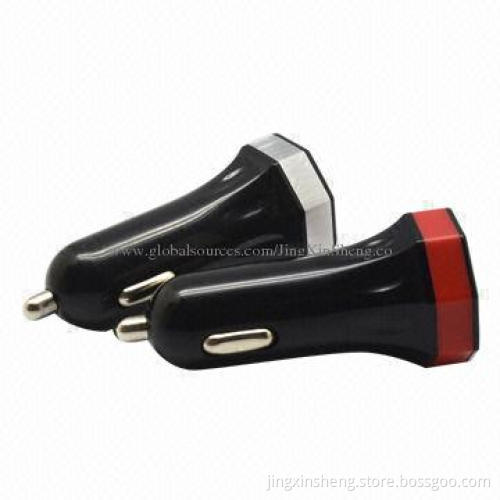 Dual USB Socket Car Charger for iPad Mini, High Quality with CE Mark